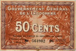 50 Cents INDOCHINE FRANÇAISE  1939 P.087c pr.TTB