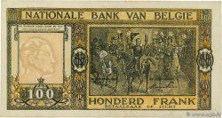 100 Francs BELGIUM  1947 P.126 VF+