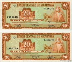 20 Cordobas Consécutifs NICARAGUA  1978 P.129 NEUF