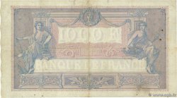 1000 Francs BLEU ET ROSE FRANCIA  1916 F.36.30 MB