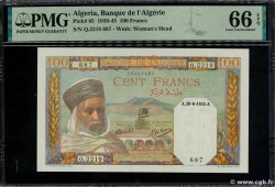 100 Francs ARGELIA  1945 P.085 FDC