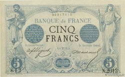 5 Francs NOIR FRANCIA  1873 F.01.16 q.SPL