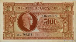500 Francs MARIANNE fabrication anglaise FRANCE  1945 VF.11.01