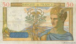 50 Francs CÉRÈS modifié FRANCE  1939 F.18.23 TB+