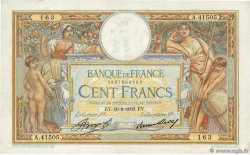100 Francs LUC OLIVIER MERSON grands cartouches FRANCE  1933 F.24.12a