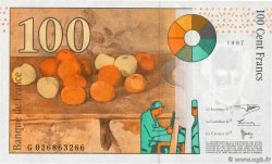 100 Francs CÉZANNE FRANCE  1997 F.74.01 pr.NEUF