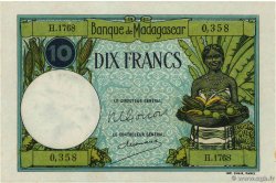 10 Francs MADAGASCAR  1948 P.036