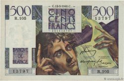 500 Francs CHATEAUBRIAND FRANCE  1948 F.34.08