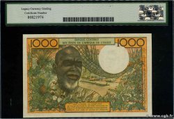 1000 Francs WEST AFRICAN STATES  1971 P.103Ah VF
