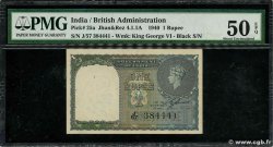 1 Rupee INDIA  1940 P.025a XF+