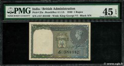 1 Rupee INDIA  1940 P.025a
