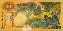 100 Rupees CEYLON  1979 P.088a
