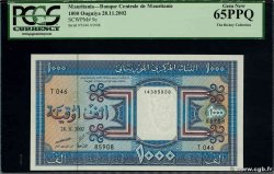 1000 Ouguiya MAURITANIE  2002 P.09c NEUF