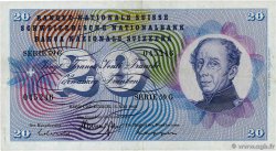 20 Francs SUISSE  1968 P.46p