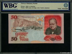 50 Pounds Sterling GIBILTERRA  2006 P.34a FDC