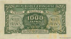 1000 Francs MARIANNE THOMAS DE LA RUE FRANCIA  1945 VF.13.03 MBC