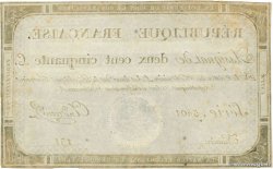 250 Livres FRANKREICH  1793 Ass.45a fVZ
