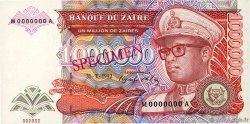 1000000 Zaïres Spécimen ZAIRE  1992 P.44s UNC-