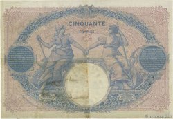 50 Francs BLEU ET ROSE FRANCE  1898 F.14.10 TTB