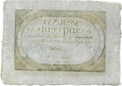 500 Livres  FRANCE  1794 Ass.47a VF
