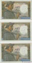10 Francs MINEUR Lot FRANCIA  1947 F.08.19 SC+