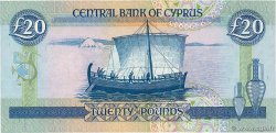 20 Pounds CYPRUS  1993 P.56b AU-