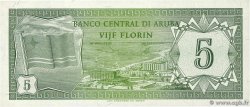 5 Florin ARUBA  1986 P.01 SC+