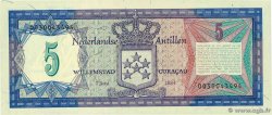 5 Gulden ANTILLE OLANDESI  1984 P.15b FDC