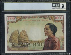 1000 Dong Spécimen VIET NAM SOUTH Saïgon 1955 P.04As UNC