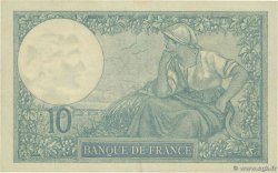 10 Francs MINERVE FRANKREICH  1924 F.06.08 fVZ