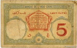 5 Francs DJIBOUTI  1936 P.06b pr.TB