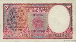2 Rupees INDIA  1943 P.017b VF+