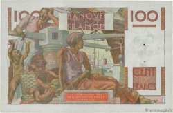 100 Francs JEUNE PAYSAN FRANKREICH  1952 F.28.33 VZ