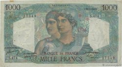 1000 Francs MINERVE ET HERCULE FRANKREICH  1948 F.41.23