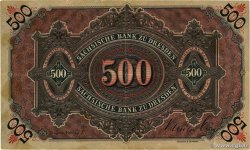 500 Mark ALEMANIA Dresden 1911 PS.0953b MBC