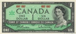 1 Dollar Commémoratif CANADA  1967 P.084a