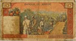 10 Dirhams MAROC  1960 P.54a B