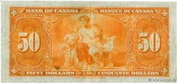 50 Dollars CANADá
  1937 P.063b BC+