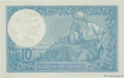 10 Francs MINERVE FRANCIA  1922 F.06.06 EBC