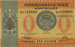 1 Gulden NIEDERLÄNDISCH-INDIEN  1940 P.108a fST+