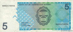 5 Gulden ANTILLE OLANDESI  1986 P.22a BB