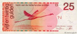 25 Gulden NETHERLANDS ANTILLES  1990 P.24b MBC+