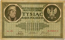 1000 Marek POLOGNE  1919 P.022d