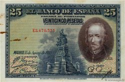 25 Pesetas ESPAGNE  1928 P.074b