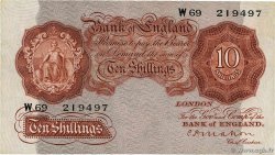 10 Shillings ANGLETERRE  1928 P.362a TTB+