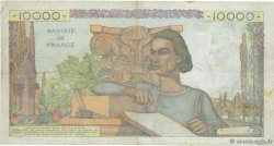 10000 Francs GÉNIE FRANÇAIS FRANCIA  1950 F.50.35 MBC
