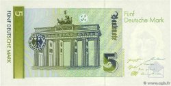 5 Deutsche Mark GERMAN FEDERAL REPUBLIC  1991 P.37 fST+