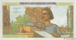 10000 Francs GÉNIE FRANÇAIS FRANCIA  1954 F.50.72 MBC+