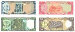 5 au 100 Dollars Lot LIBERIA  2009 P.26 au P.30 UNC