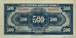 500 Yüan CHINE  1944 P.0267 TTB+